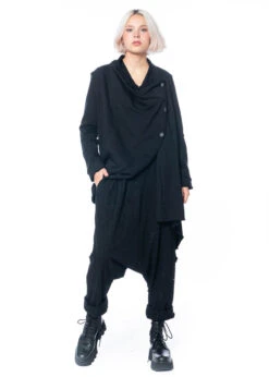 Studiob3, Strickjacke Aus Sweat-Jersey Avanit -Kleider Geschaft avanit 40 42 black 8