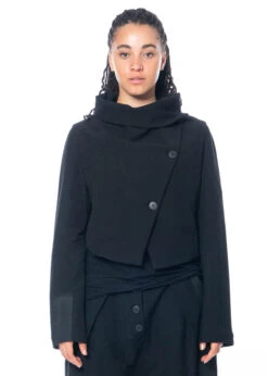 Studiob3, Gecroppte Jacke Balla 27 Studiob3, Gecroppte Jacke Balla -Kleider Geschaft balla black 2 40 42