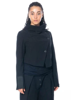 Studiob3, Gecroppte Jacke Balla 32 Studiob3, Gecroppte Jacke Balla -Kleider Geschaft balla black 7 40 42