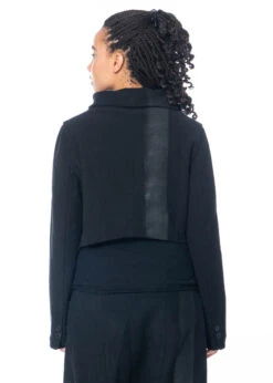 Studiob3, Gecroppte Jacke Balla 33 Studiob3, Gecroppte Jacke Balla -Kleider Geschaft balla black 8 40 42