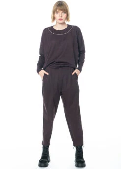 Annette Görtz, Stylishe Elegante Hose Bert -Kleider Geschaft bert 05 plum 2