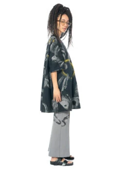 JNBY, Lange Und Lässige Bluse Mit Print -Kleider Geschaft blouse 5m5250400 5