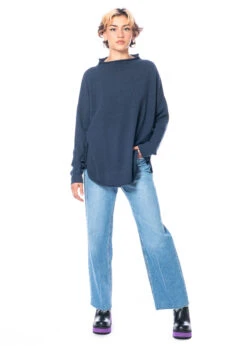 HENRY CHRIST, Kaschmirpullover Mit Kleinem Kragen -Kleider Geschaft c92rl hamburg s 6