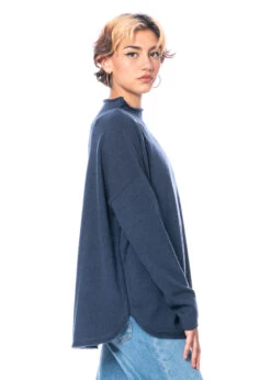 HENRY CHRIST, Kaschmirpullover Mit Kleinem Kragen -Kleider Geschaft c92rl hamburg s 7