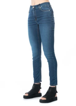 MINX, Five Pocket Jeans Ciao Mit Verkürztem Beinverlauf -Kleider Geschaft ciao darkbluewash 38 5