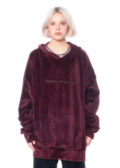 BARBARA BOLOGNA, Langer Kapuzenpulli Mit Weiten Ärmeln -Kleider Geschaft cin 001 os