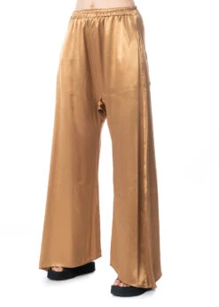 BARBARA BOLOGNA, Elegante Palazzo-Hose -Kleider Geschaft confr 41 gold m 3