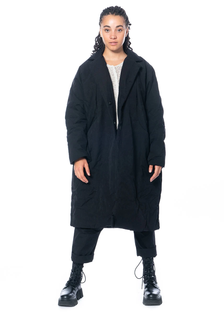 Studiob3, Oversize Wasserabweisender Mantel Corsaro 13 Studiob3, Oversize Wasserabweisender Mantel Corsaro – Bild 11