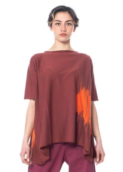 Knit Knit, Hemd Aus Sommerstrickwaren -Kleider Geschaft cot6 s bruciato ambra 2