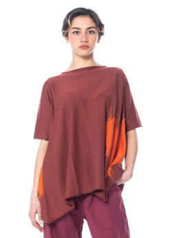 Knit Knit, Hemd Aus Sommerstrickwaren -Kleider Geschaft cot6 s bruciato ambra 3