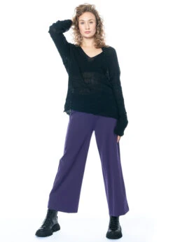 MINX, Hose Dolce Mit Weitem Bein Und Elastischer Bundlösung -Kleider Geschaft dolce 5 1