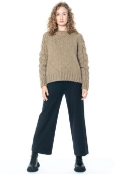 MINX, Hose Dolce Mit Weitem Bein Und Elastischer Bundlösung -Kleider Geschaft dolce 6 1