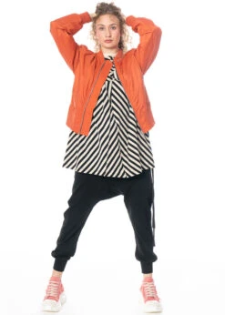 DRKSHDW By Rick Owens, Orange Bomberjacke -Kleider Geschaft ds01b7715 ganz