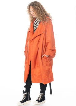 DRKSHDW By Rick Owens, Gewebter Wattierter Mantel -Kleider Geschaft ds01b7931 4