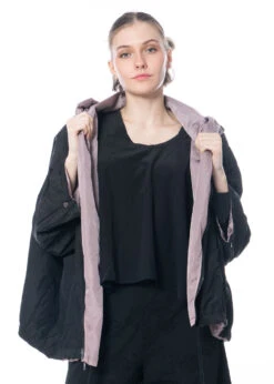 KIMONORAIN, Wasserabweisende Wendejacke In Powder -Kleider Geschaft e23 053 s461 powder s 11