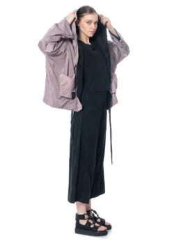 KIMONORAIN, Wasserabweisende Wendejacke In Powder -Kleider Geschaft e23 053 s461 powder s 4