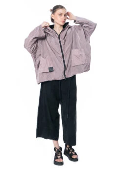 KIMONORAIN, Wasserabweisende Wendejacke In Powder -Kleider Geschaft e23 053 s461 powder s 5