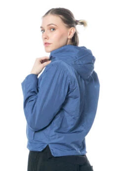 KIMONORAIN, Wendbare Und Wasserabweisende Jacke In Indigo -Kleider Geschaft e23 053 s475 indigo m 7