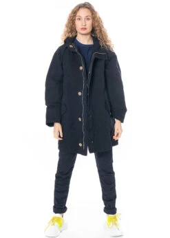 HIGH, Wunderschöner Parker Encompass Mit Kapuze -Kleider Geschaft encompass