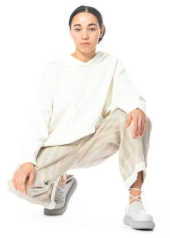 Annette Görtz, Edler Kapuzenpullover Erica Mit Mittelnaht -Kleider Geschaft erica white 3