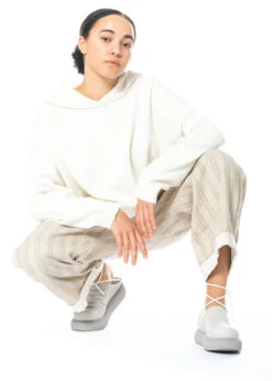 Annette Görtz, Edler Kapuzenpullover Erica Mit Mittelnaht -Kleider Geschaft erica white 4