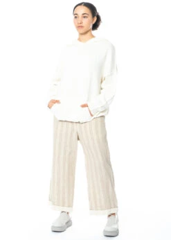 Annette Görtz, Edler Kapuzenpullover Erica Mit Mittelnaht -Kleider Geschaft erica white 5