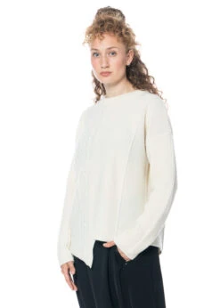 HIGH, Pullover Mit Einer Längeren Seite FRIENDSHIP -Kleider Geschaft friendship wollwei 2