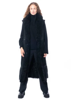 Annette Görtz, Strickpullover Gilt Mit Weiten Ärmeln -Kleider Geschaft gilt black l 14 1