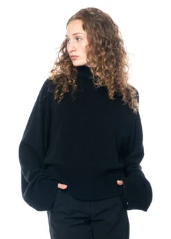 Annette Görtz, Strickpullover Gilt Mit Weiten Ärmeln -Kleider Geschaft gilt black m 4