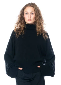 Annette Görtz, Strickpullover Gilt Mit Weiten Ärmeln -Kleider Geschaft gilt black m 5