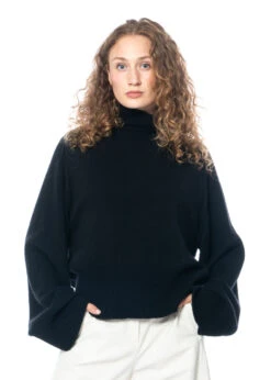 Annette Görtz, Strickpullover Gilt Mit Weiten Ärmeln -Kleider Geschaft gilt black m 9