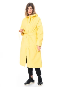 Annette Görtz, Langer Mantel Gisa Mit Bindegürtel -Kleider Geschaft gisa 2