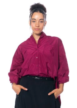 HIGH, Bluse GOSSIP Mit Längerer Rückseite -Kleider Geschaft gossip fuchsia 5