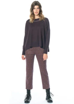 MINX, Verkürzte Hose Mit Grafischem Muster -Kleider Geschaft havel 1