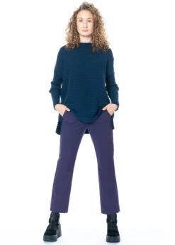 MINX, Verkürzte Hose Hildi -Kleider Geschaft hildi indigo