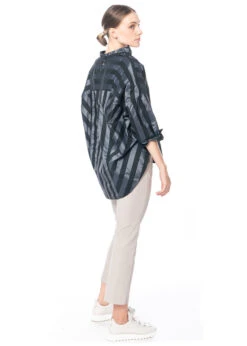 MINX, Verkürzte Hose Hildi -Kleider Geschaft hildi light grey m. gossip 2