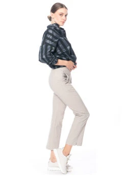 MINX, Verkürzte Hose Hildi -Kleider Geschaft hildi light grey m. gossip 3