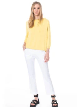 MINX, Verkürzte Hose Hildi -Kleider Geschaft hildi wei ganz 2