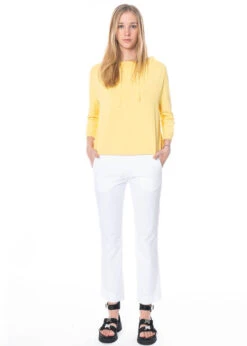 MINX, Verkürzte Hose Hildi -Kleider Geschaft hildi wei ganz