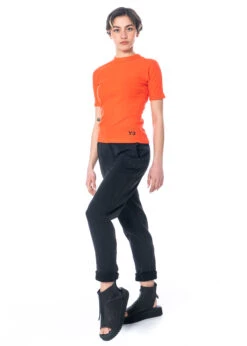 Adidas Y-3, Schmal Geschnittene Hose Aus Festem Stoff