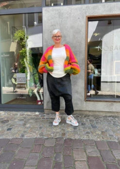 HOPE MACAULAY, Bunte Grobstrickjacke Aphaea -Kleider Geschaft hope macaulay