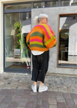 HOPE MACAULAY, Bunte Grobstrickjacke Aphaea -Kleider Geschaft hope macaulay 3