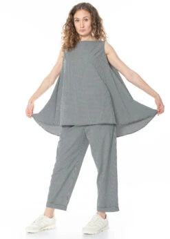 PLUSLAVIE PLÜ, Hose C PANT In Check -Kleider Geschaft hose 1012 gr.s in check top 5025 schuhe y3 id4121 18