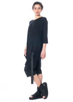 LA HAINE INSIDE US, Kleid Mit Frontalen Eingrifftaschen 4M Nova 12 LA HAINE INSIDE US, Kleid Mit Frontalen Eingrifftaschen 4M Nova -Kleider Geschaft hose faye 6