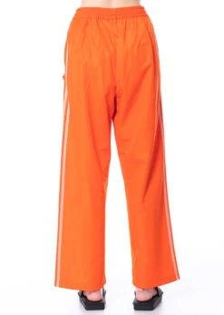 Adidas Y-3, Orangene Hose Mit Druckknöpfen Und Elastischem Bündchen IA1425