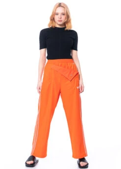 Adidas Y-3, Orangene Hose Mit Druckknöpfen Und Elastischem Bündchen IA1425 -Kleider Geschaft ia1425 m. hy1249 2