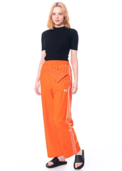 Adidas Y-3, Orangene Hose Mit Druckknöpfen Und Elastischem Bündchen IA1425 -Kleider Geschaft ia1425 m. hy1249