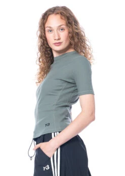 Adidas Y-3, T-Shirt Aus Organischer Baumwolle IP7680 -Kleider Geschaft ip7680 m 8