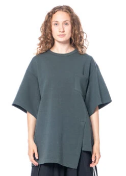 Adidas Y-3, Asymmetrisches Shirt IQ1836 -Kleider Geschaft iq1836 s