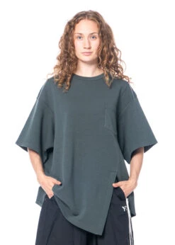 Adidas Y-3, Asymmetrisches Shirt IQ1836 -Kleider Geschaft iq1836 s 6